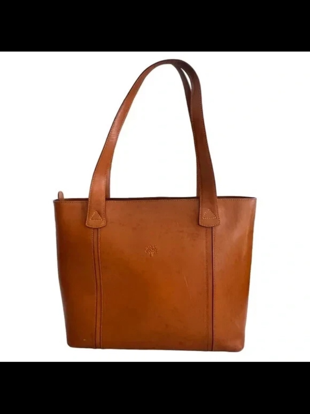 Mulberry Cognac Leather Tote - Women's Shoulder Bag